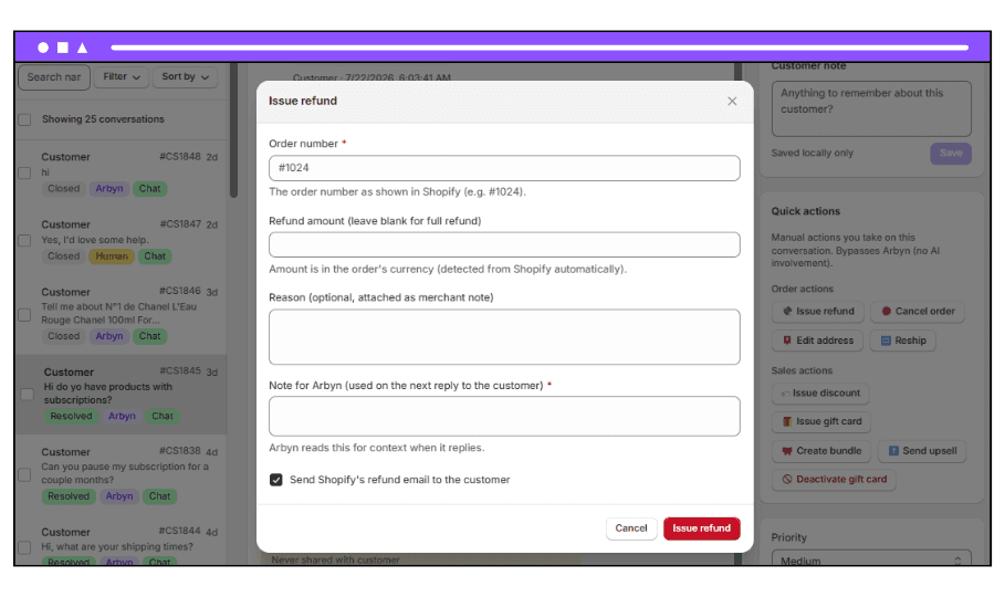 Acts Inside Shopify