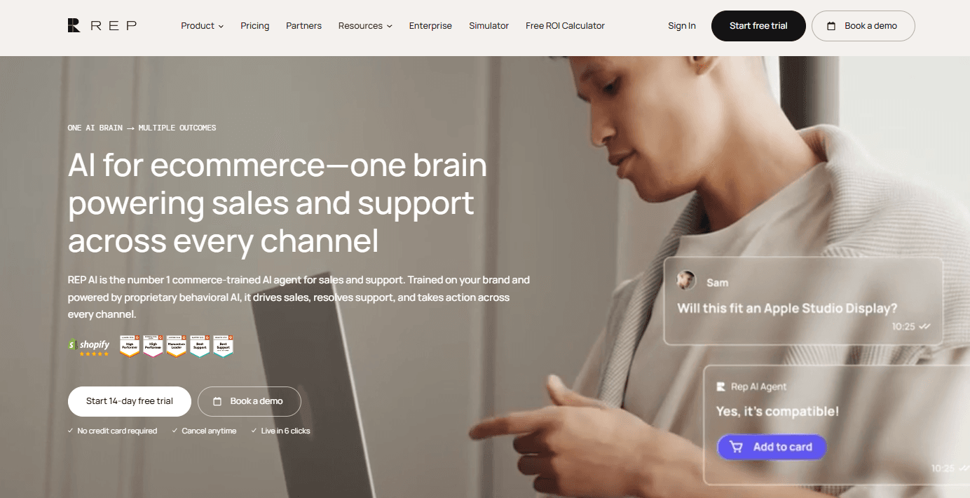 Rep AI for Shopify: What an Annual Contract Actually Locks You Into
